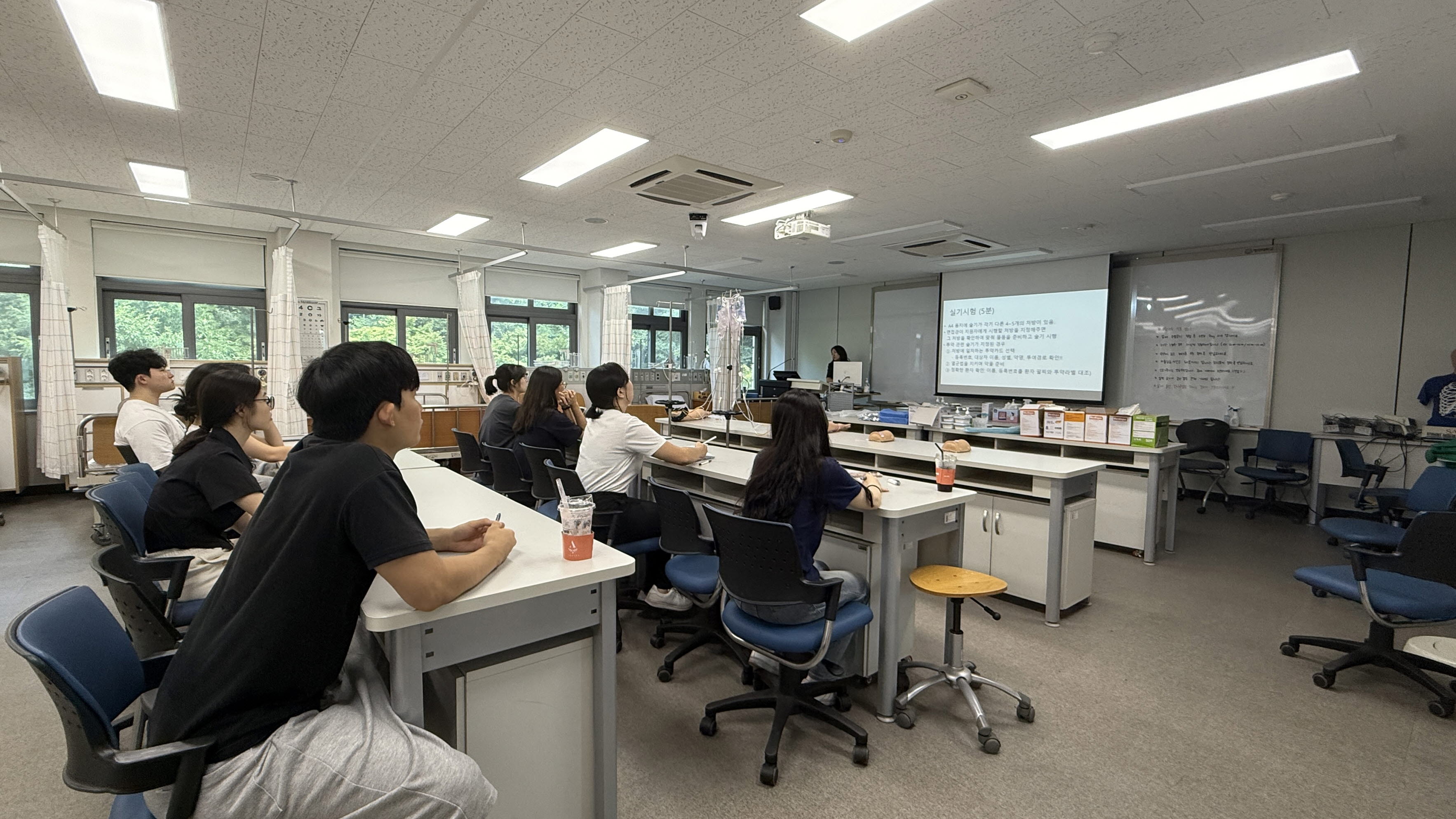 2025학년도 하계방학 간호학과 핵심술기 트레이닝 이미지
